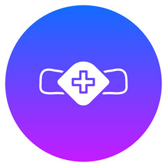 Fototapeta premium Medical Mask Icon