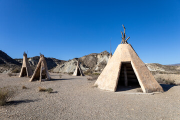 Great view of the Tabernas Desert (Desierto de Tabernas) location of various Western films....