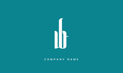 VB, BV, V, B Abstract Letters Logo Monogram