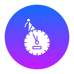 Clock Icon of Birthday iconset.