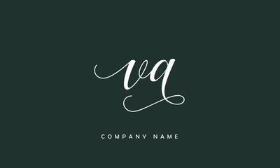 VA, AV, V, A Abstract Letters Logo Monogram