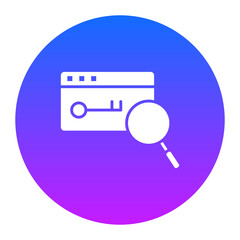 Keywords Icon of Digital Marketing iconset.