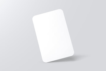 Rounded Vertical Business Card 