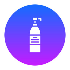 Liquid Detergent Icon of House Cleaning iconset.