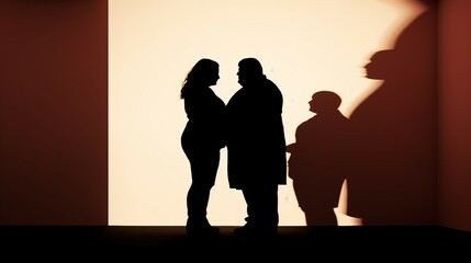 the shadow of the two spouses