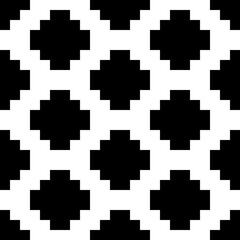 Obraz premium Seamless pattern. Inca crosses ornament. Ethnic embroidery background. Tribal wallpaper. Ethnical folk image. Tribe motif. Ancient mosaic. Digital paper for web design, textile print. Vector artwork.