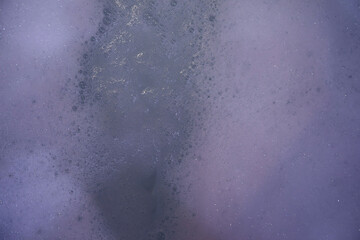 Soap foam and bubbles background