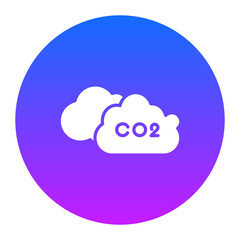 CO2 Icon of Petrol Industry iconset.