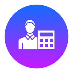 Accountant Icon of Accounting iconset.
