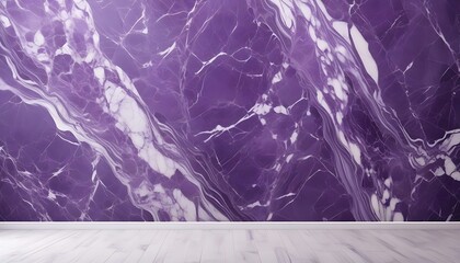 Purple marble texture background, two major white vein transversal