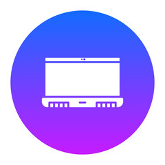 Laptop Icon of Entertainment iconset.
