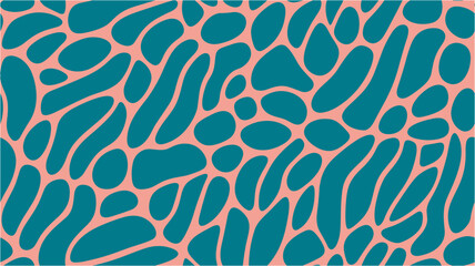 Repeating seamless abstract background. Simple halftone background pattern design. Watercolor painting - vector.