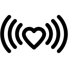 Heartbeat Vector Icon