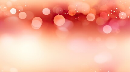 Abstract seamless background made of bright red sequins. Illustration on a light red background