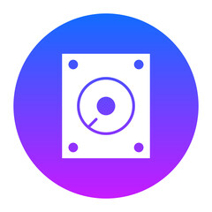 Hard Disk Icon of Web Hosting iconset.