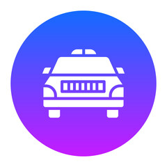 Police Car Icon of City Elements iconset.