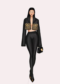 Ilustraci&oacute;n traje 
