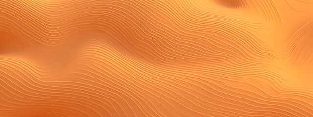 Abstract Orange Background with Waves	