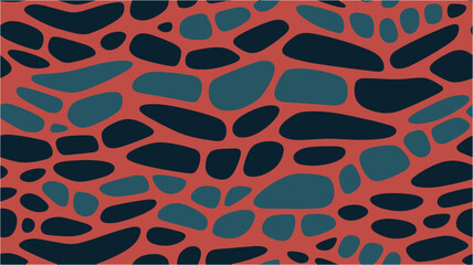 Old vintage retro energy pattern. Abstract background multicolor geometric circle chaos. Abstract background - new trend colorful pattern. Seamless.