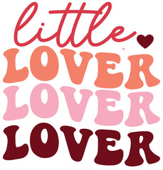 Valentine stickers design, Valentine retro design cut files