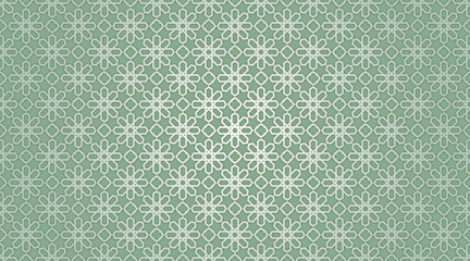 Vector Seamless shape islamic pattern