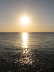Fototapeta premium sunset over the sea