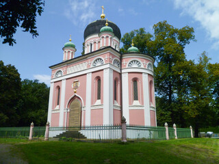 Fototapeta na wymiar Alexander Nevsky Memorial Church, Potsdam