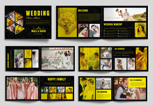 Wedding Photo Album Template