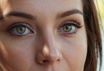 Fototapeta premium close up portrait of a woman