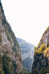 view of the mountains