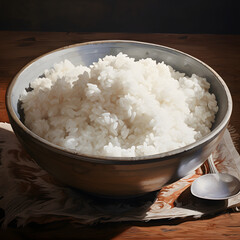 tasty bowl of rice, bowl of rice, rice, food, rice food, bowl of tasty rice, basmati rice
