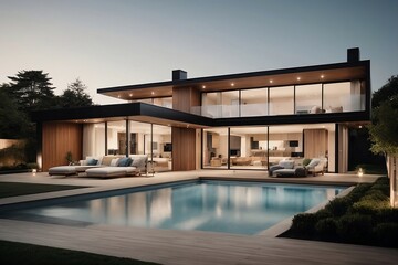 Fototapeta premium Experience the journey from renting to owning like never before. Our AI platform offers a range of styles and variations, from modern to traditional, to bring your dream home to life. 