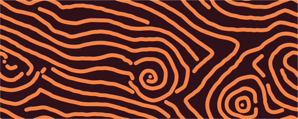 Abstract dynamical rippled surface. Data Array. Decorative seamless pattern. Abstract patterns with smooth lines.