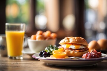 a traditional england breakfast