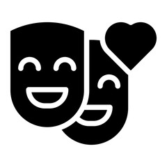 love glyph icon