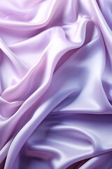 Purple silk fabric with gentle waves