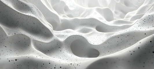 white abstract background with indentations