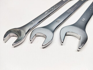 wrench on a white background 