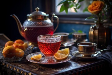Fototapeta premium A Tea with Lemon 