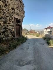 street in the village