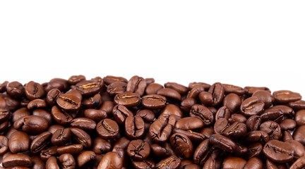 Naklejka premium Pile of Coffee Beans