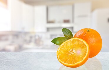 fresh tasty ripe juicy orange fruit
