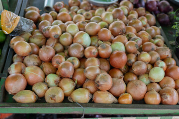 Fair, farmer's market, onion - Feira, mercado de agricultores, cebola, Feira livre