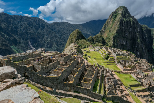 Monta&ntilde;a Machu Picchu, ruinas incas de Machu Picchu Cuzco