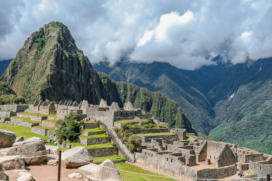Monta&ntilde;a Machu Picchu, ruinas incas de Machu Picchu Cuzco
