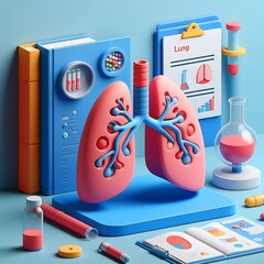 Minimalist 3D Modeling of human Lung