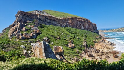 Robberg Island in South Africa