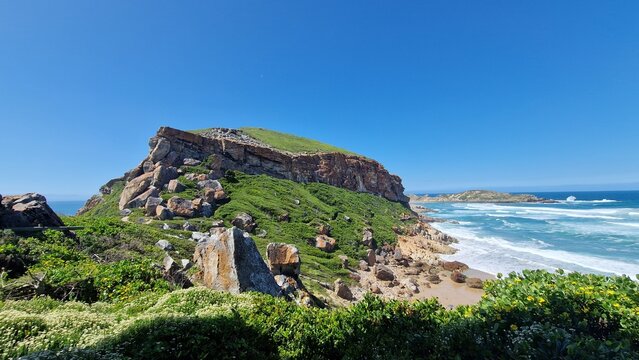 Robberg Island in South Africa