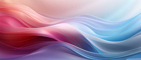 Abstract ultrawide light background with gradient beige purple azure blue orange pink gray waves in pastel colors. Perfect for design, banner, wallpaper, template, art, creative projects, desktop 21:9