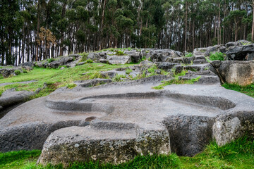 ruinas arquitectónicas de la cultura inca